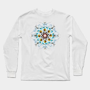 tropic fishes mandala Long Sleeve T-Shirt